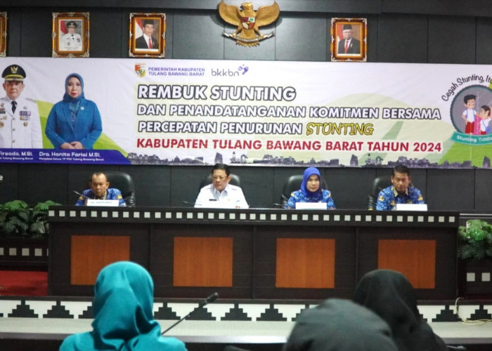 Angka Prevalensi Stunting di Tulang Bawang Barat Berangsur Menurun