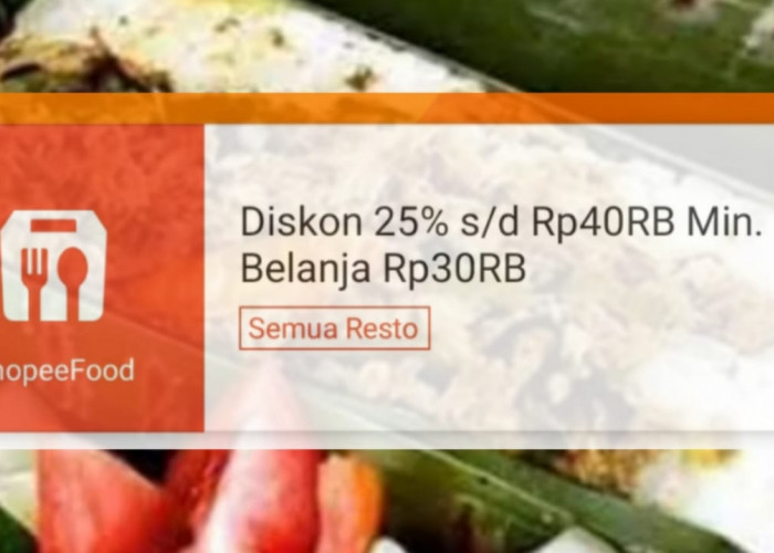 Diskon 25 Persen Dengan Promo ShopeeFood Bisa Diklaim Untuk Makan Siang Lebih Hemat