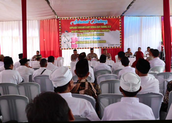 Kunjungi Polsek Wonosobo, Kapolres Tanggamus Dapat Laporan Soal Lampu Jalan Sampai Pengembalian Bhabinkamtibma