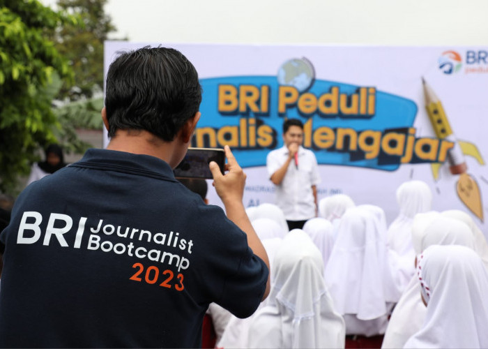 BRI Peduli: Ajak Jurnalis Mengajar Hingga Bantu Renovasi Sekolah