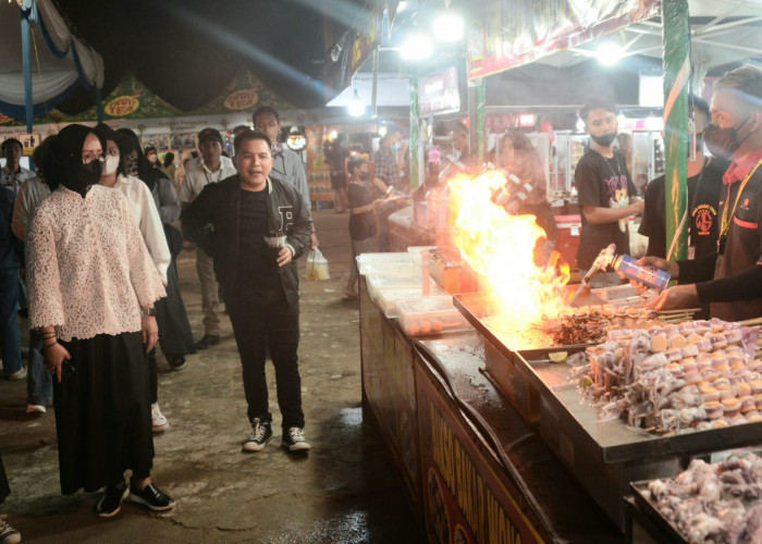 Rusdiana Adi Kembali Kunjungi Pringsewu Fun Food Festival Chapter II