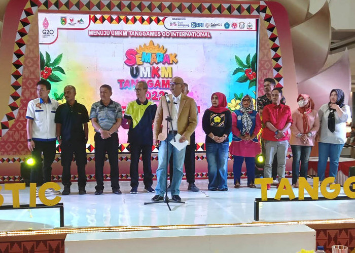 Sekkab Tanggamus Tutup Semarak UMKM 2022, Omzet Capai Ratusan Juta 