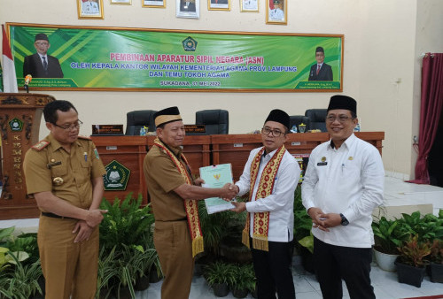 Lamtim Hibahkan Aset Tanah kepada Kemenag