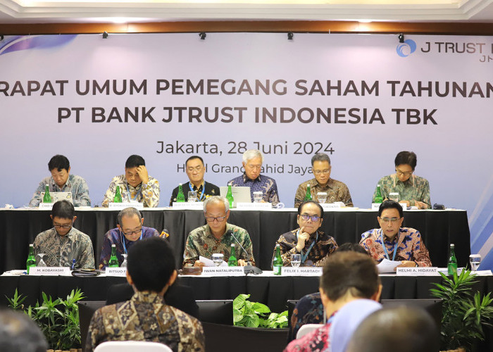 Gelar RUPST, J Trust Bank Optimistis Capai Target Bisnis 2024 dan Teguhkan Komitmen Bisnis Berkelanjutan