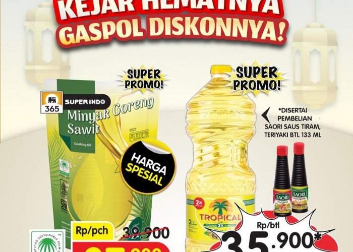 Emak-emak Wajib Gaspol Promo Superindo, Diskonnya Berlaku Sampai Besok 