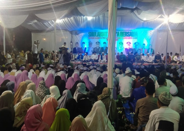 Malam Pergantian Tahun Lampura Sholawat dan Doa Bersama 