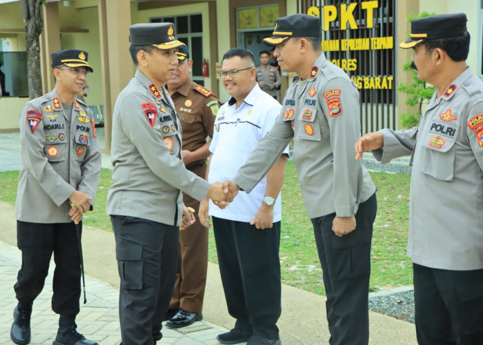Kapolda Lampung Irjen Akhmad Wiyagus Kunjungi Polres Tubaba