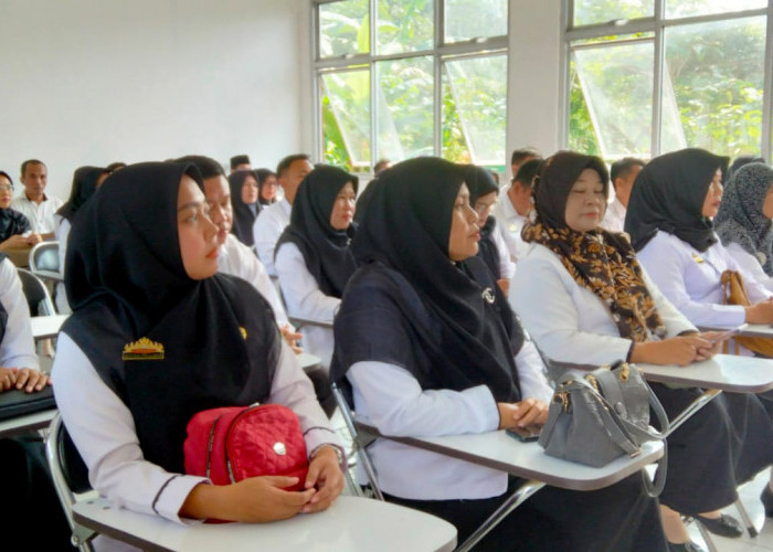 409 PPPK Jabatan Fungsional Guru di Tanggamus Tanda Tangan Perjanjian Kerja 