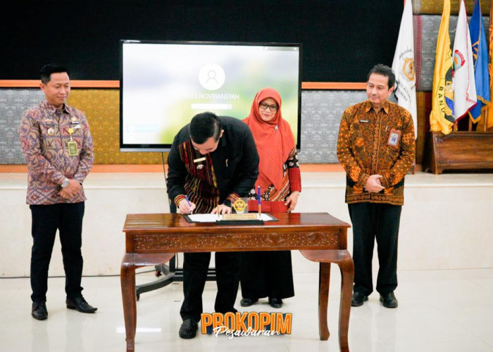 Serahkan LKPD ke BPK RI, Ini Harapan Bupati Pesawaran