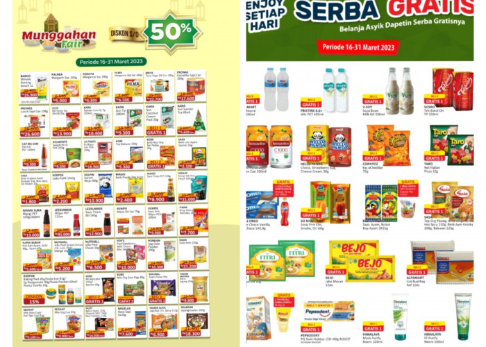 Ada Serba Gratis di Alfamart, Enjoy Setiap Hari Promo hingga 31 Maret 2023