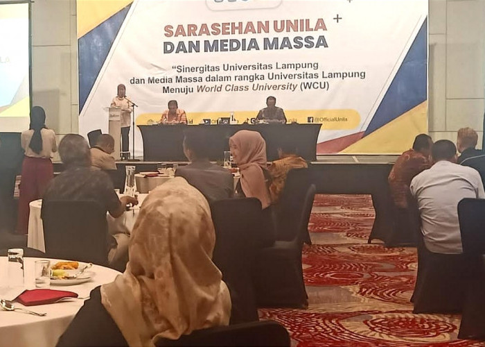Prof. Lusmeilia Ajak Media Bersama-sama Memajukan Unila Menuju World Class University