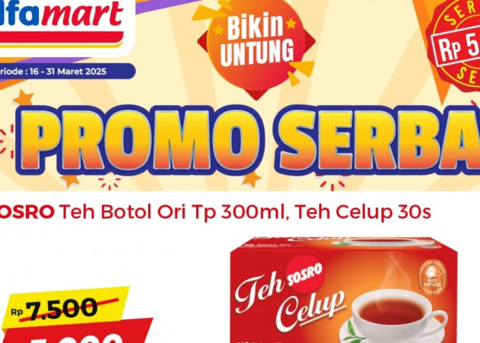 Promo Serba Murah di Alfamart Mulai Rp5 Ribuan, Cek Katalognya