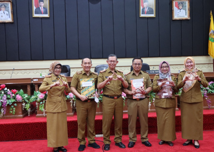 Sekprov Buka Rapat Koordinasi Kearsipan Provinsi Lampung  2022