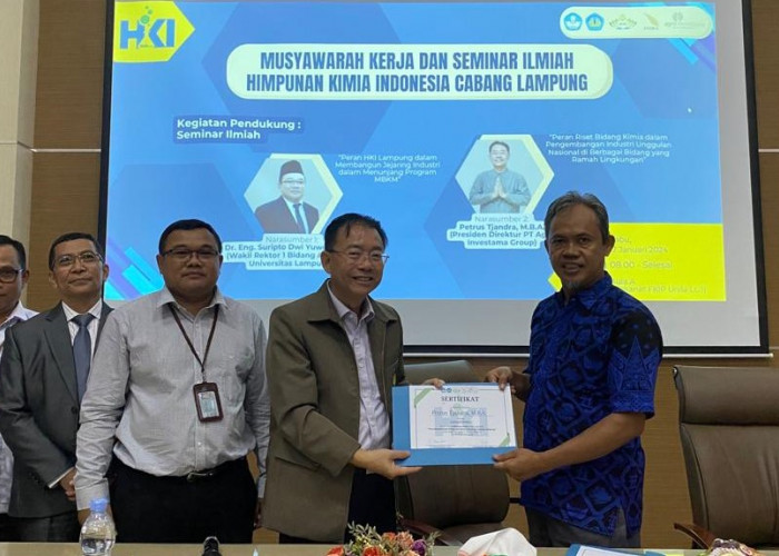 Di Seminar Nasional HKI Lampung, Petrus Tjandra Bicara Kemandirian Bangsa