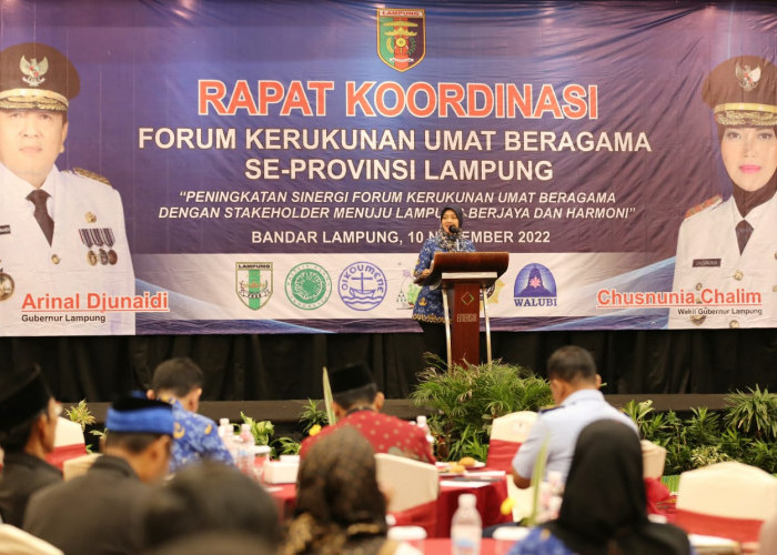 Mantap! Indeks Kerukunan Umat Beragama Lampung Lampaui Nasional
