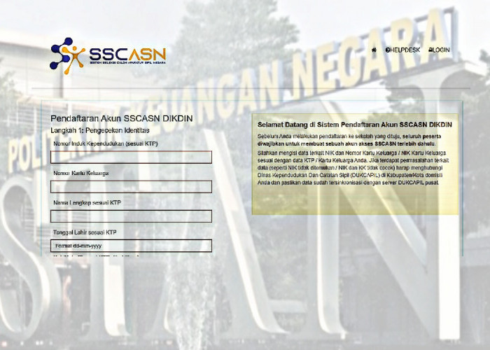 Alur Pendaftaran Sekolah Kedinasan 2024, Begini Cara Mudah Bikin Akun SSCASN