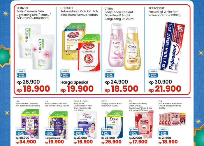 Promo Indomaret Senin 3 Maret 2025 Spesial Body Care, Dapatkan Diskon Sabun Mandi Mulai Rp 18 Ribu