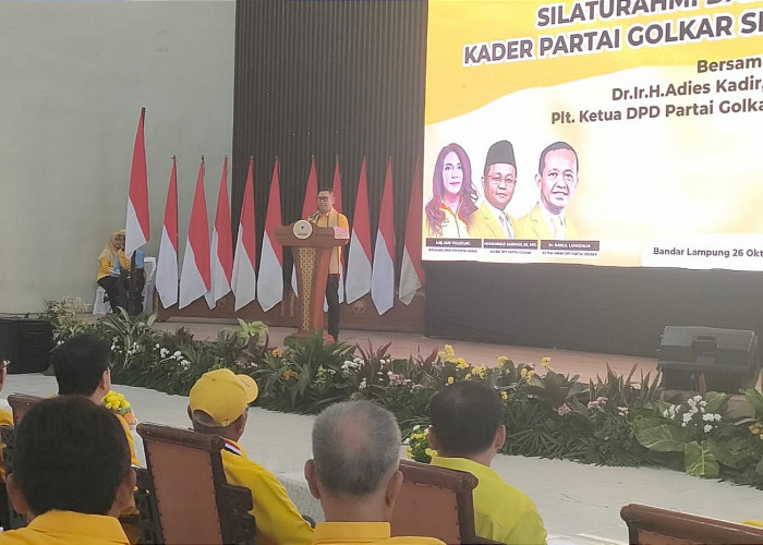Musda Golkar Lampung Paling Lambat Februari 2025, Adies Kadir Sebut Beberapa Nama Berpeluang Jadi Ketua 