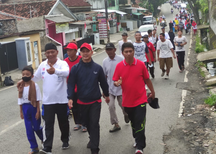 Ribuan Peserta Antusias Ikuti Jalan Sehat Risma I'tishomah