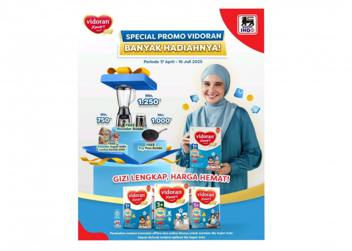 Dapatkan Cookware Menarik Spesial Promo Vidoran di Superindo, Gizi Lengkap Harga Hemat 