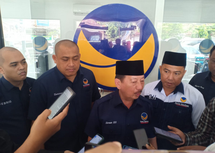 Ketua NasDem Lampung Herman HN: Tidak Ada Tawar Menawar, Anies Baswedan Harus Menang! 