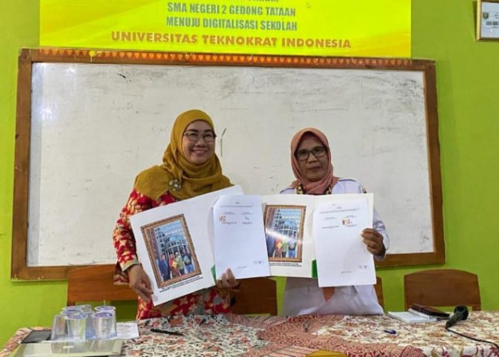 Dosen UTI Berikan Pelatihan Iptek di SMAN 2 Gedong Tataan