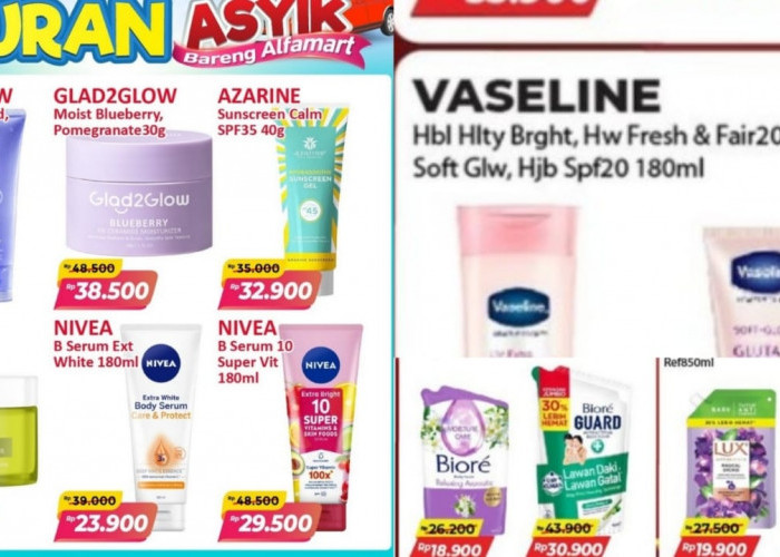 Promo Skincare di Alfamart, Jaga Kesehatan Kulit Tetap Sehat Setelah Liburan, Cek Katalognya