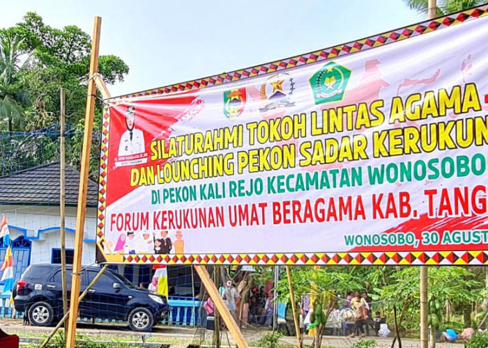 Hadiri Launching Pekon Sadar Kerukunan, Ini Pesan Bupati Tanggamus 