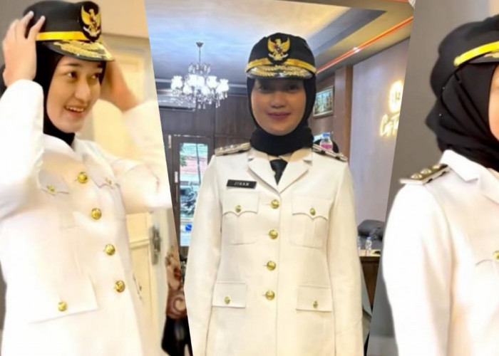 Bikin Salfok, Penampakan Wakil Gubernur Lampung Terpilih Fitting Baju Pelantikan 