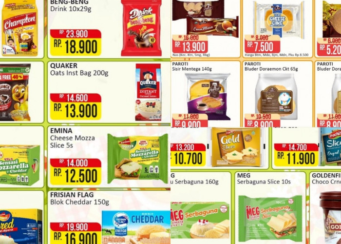 Promo Alfamart Untuk Produk Sarapan Hemat, Jadikan Perjalanan Mudik Lebih Nyaman, Cek Katalog Lengkapnya