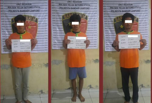 Bertindak Sebagai Kurir dan Pengedar, Lima Orang Diamankan Polisi