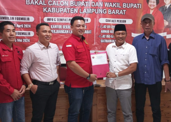 Kembalikan Berkas, Mas BK Resmi Terdaftar Sebagai Kandidat Bakal Calon Wakil Bupati di PDIP
