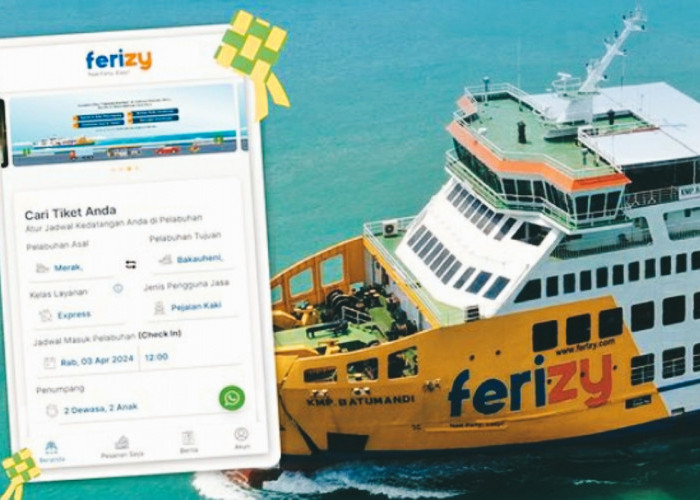 Jangan Salah! Ternyata Waktu yang Tertera di Tiket Ferry Bukan Jam Masuk Kapal, Begini Penjelasannya