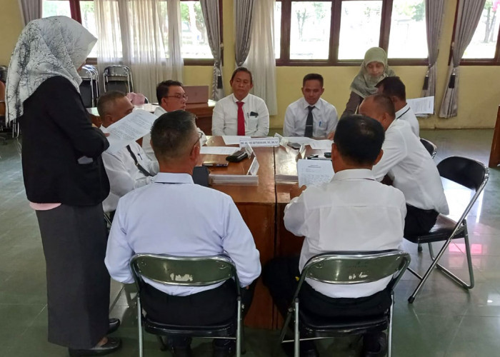 Delapan Pejabat Lampung Barat Ikut Uji Kompetensi Seleksi JPTP, Hasilnya  