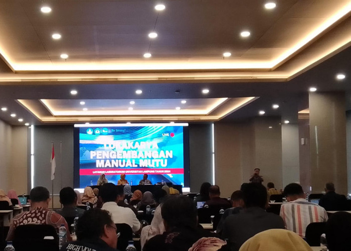 Mantapkan Jangkauan PTNBH, Unila Gelar Lokakarya Pengembangan Manual Mutu Laboratorium 
