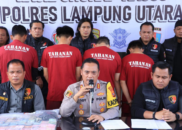 Ungkap Kasus Pencurian Mobil dan Pemerkosaan, Kapolres Lampura, Himbau Pelaku DPO Serahkan Diri
