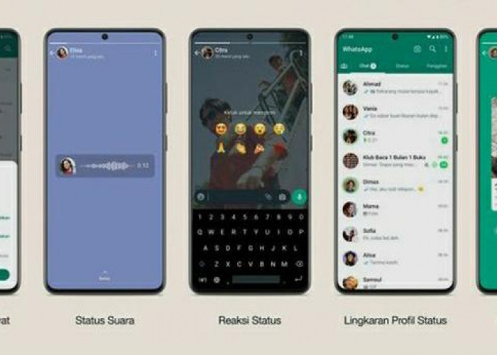 Rilis Fitur Baru, Pengguna WhatsApp Kini Bisa Bikin Status Pakai Gift dan Pesan Suara
