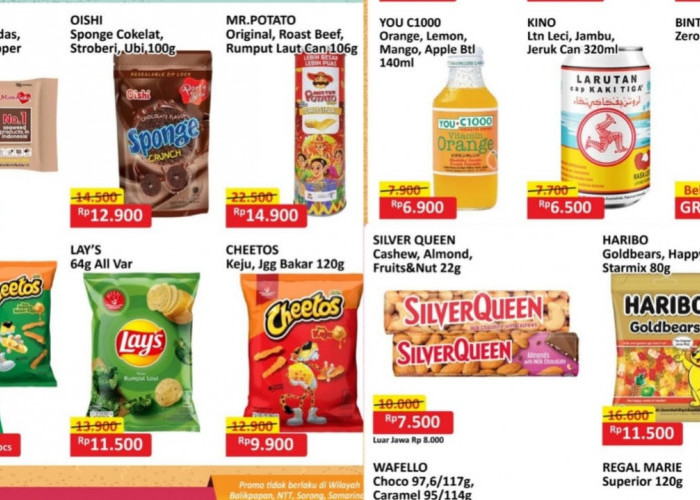 Belanja Murah Super Untung dari Alfamart, Ada Minuman Segar Hingga Camilan Favorit, Ini Daftar Produknya
