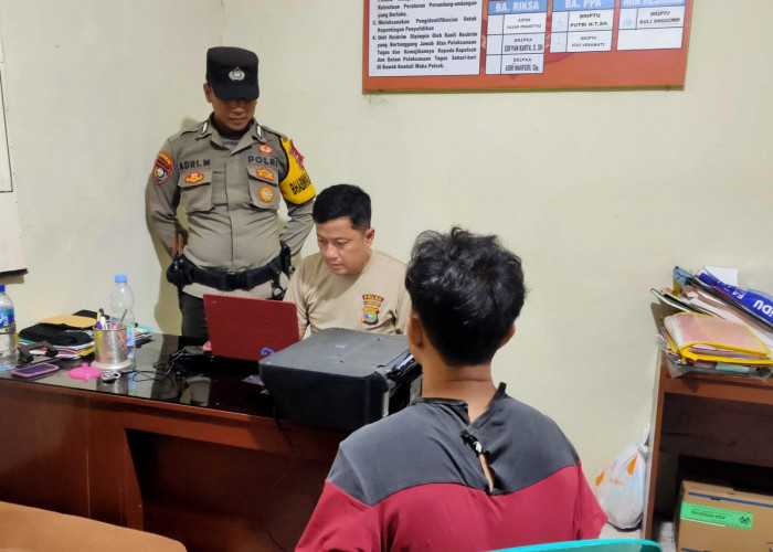 Polsek Batanghari Lampung Timur Amankan Pencuri Lintas Daerah
