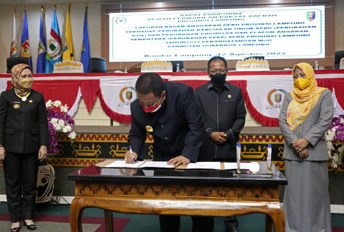 Gubernur Arinal Djunaidi Ajak DPRD Pertahankan Capaian Pertumbuhan Ekonomi Lampung