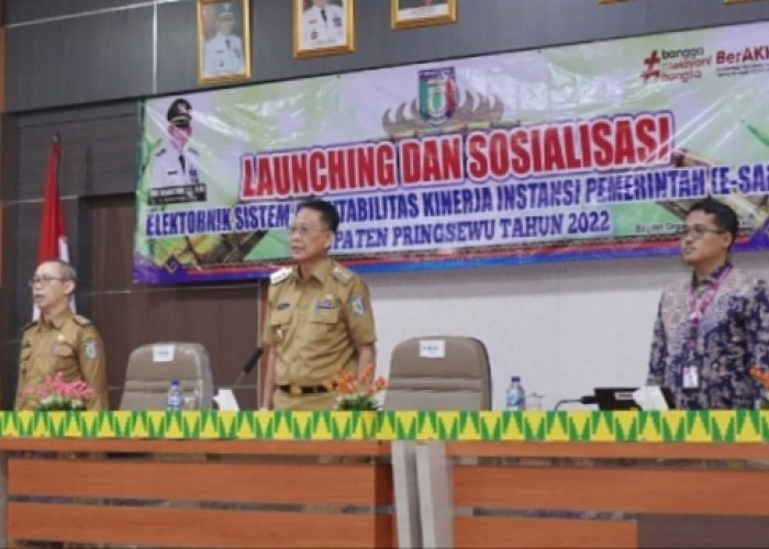 Pemkab Pringsewu Launching E-SAKIP