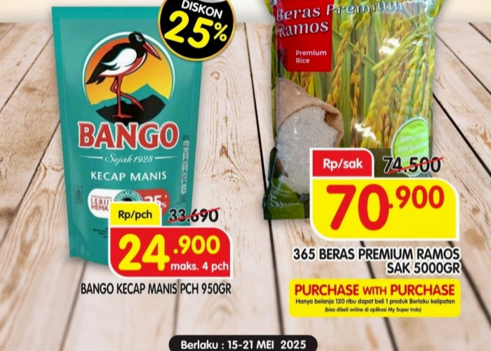 Update Belanja Lebih Tenang Superindo 15-21 Mei 2025, Subsidi Sembako Diskon 25 Persen