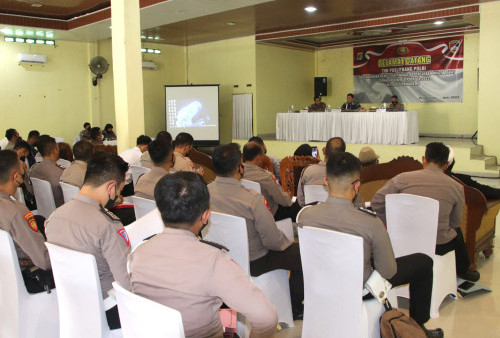Puslitbang Polri Teliti Kinerja Lima Fungsi Polres Pringsewu