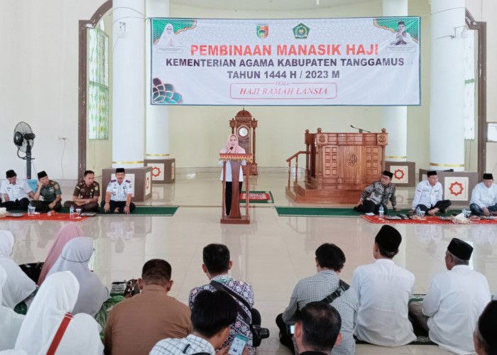 Dilepas 29 Mei, 385 Calon Jemaah Haji Tanggamus Bergabung Dengan Kloter 19 
