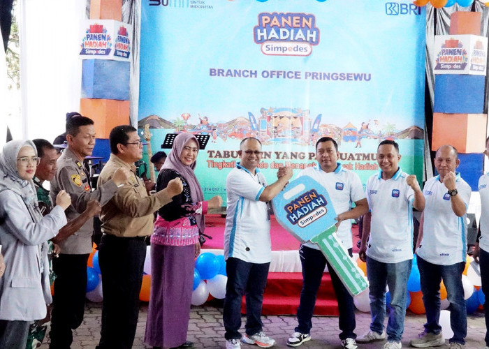 Undian Simpedes Periode Dua Tahun 2023, Nasabah Bank BRI Unit Pringsewu II Bawa Pulang Honda Brio 