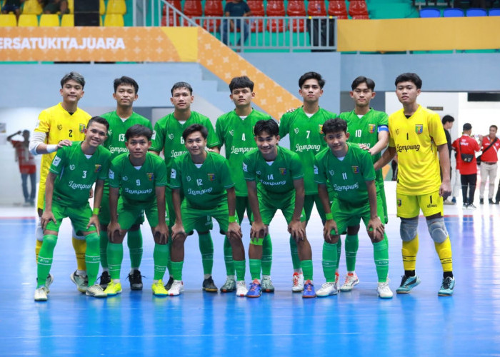 Dibantai Tuan Rumah 6-1, Tim Futsal Lampung Gagal ke Semifinal PON XXI Nangroe Aceh Darussalam