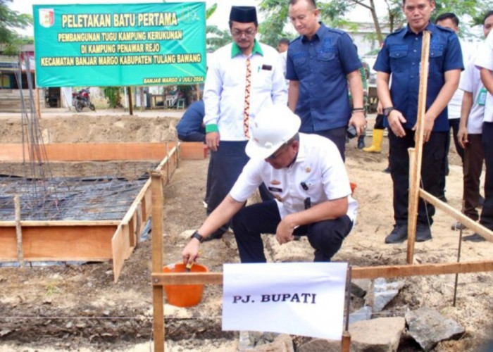 Jadi Simbol Pentingnya Kerukunan, Tulang Bawang Bangun Tugu Kerukunan Antar Umat Beragama