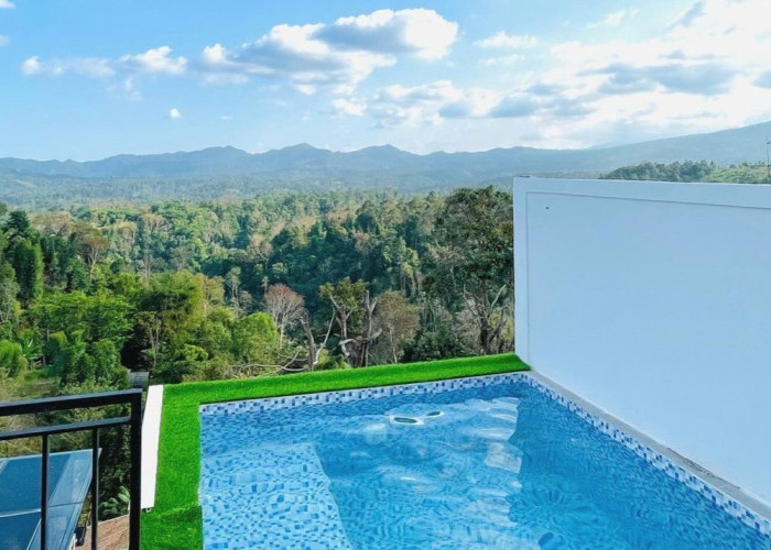 Limbah Sultan Village, Lokasi Staycation Baru di Bandar Lampung, Ada Kolam Renang Menghadap Pegunungan