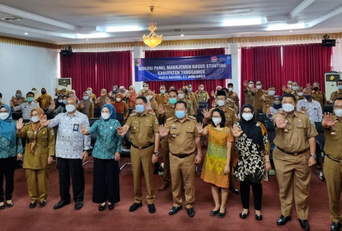 Pemkab Tanggamus Gelar Diskusi Panel Manajemen Kasus Stunting