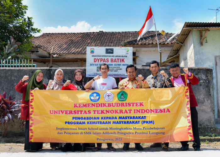 Dosen Universitas Teknokrat Indonesia Implementasikan Mesin Batik Tulis Berbasis Internet of Things 